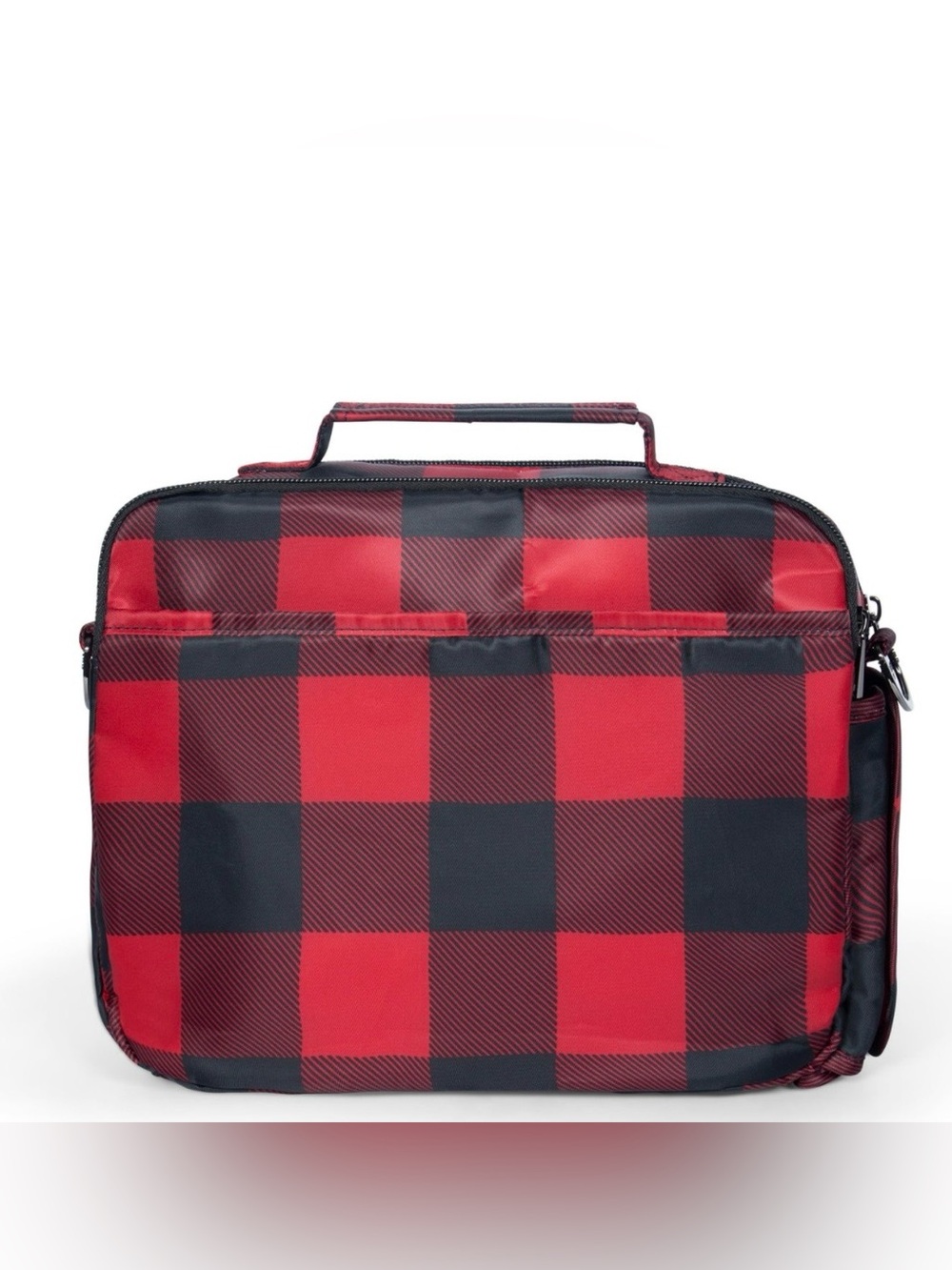Lug Navigator Buffalo Check Red Crossbody/Shoulder Bag. NWOT - Picture 4 of 9